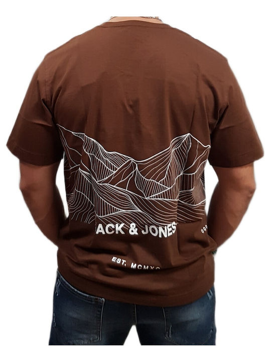 Jack & Jones Crew Neck Crew Neck Tricou Maro