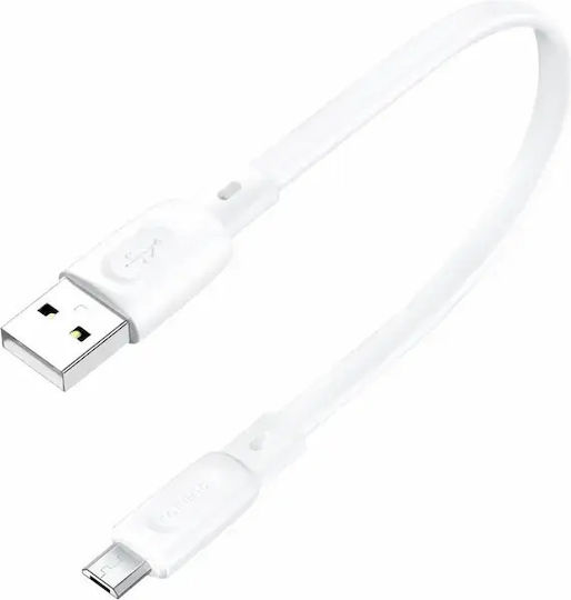 Foneng Kabel X107 Micro-USB 2.1a Länge 0.25m Weiß