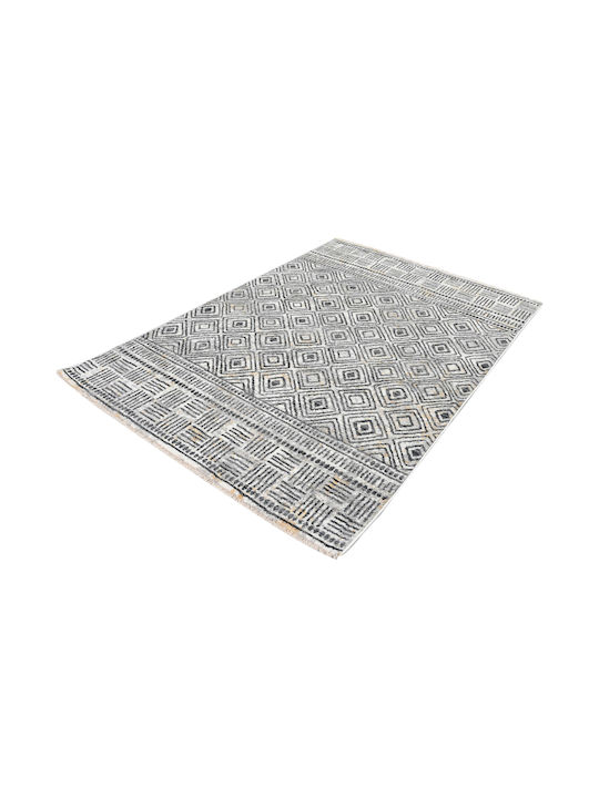 Polcarpet Mystic Kilvana 4091 Rectangular Rug Silver 160x230cm