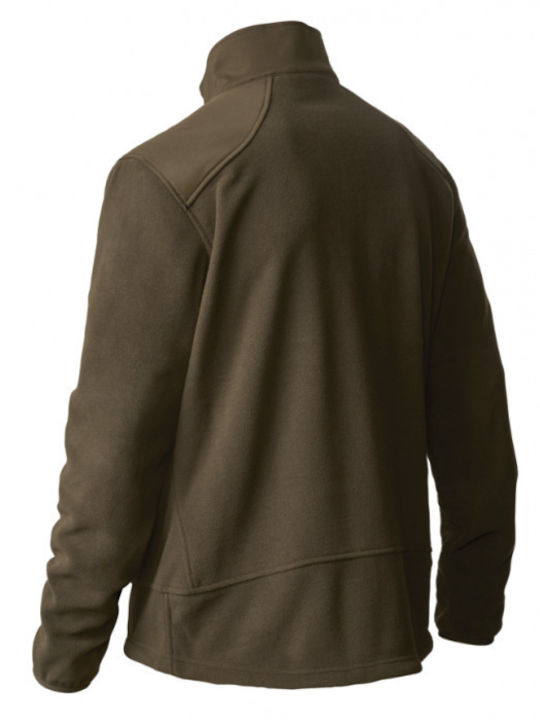 Deer Muflon Pro Jachetă de Vânătoare Dublă Față Fleece Verde