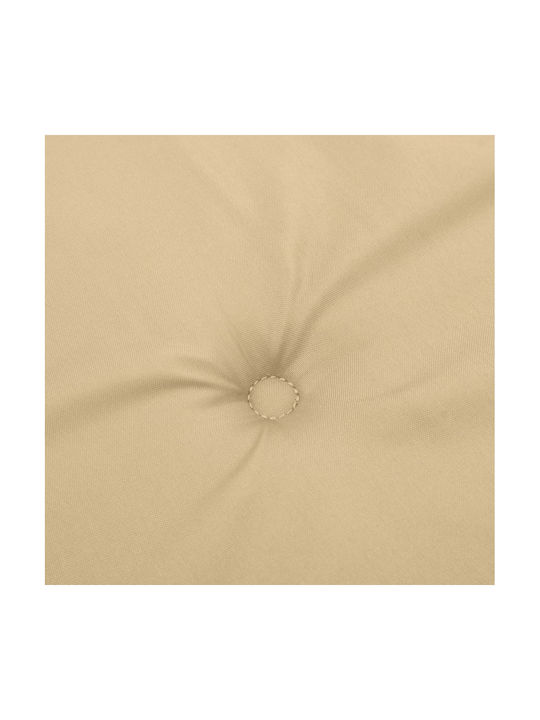 vidaXL Perne De Canapea De Grădină Cu Spătar Bej Melanj 2 Buc 50x150 Cm