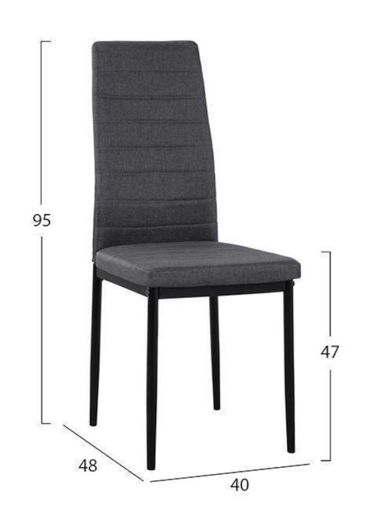 Esszimmer-Set Lady Mit 4 Stühlen 140x80cm