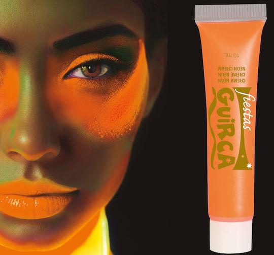 Gesichtsbemalung Farbe Neon Orange