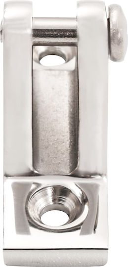 vidaXL Boot-Deck-Zubehör Biminis Scharniere 4 Stück Edelstahl Silber