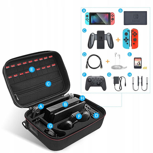 Case Bag Travel Suitcase Nintendo Switch Oled