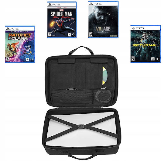 Etui Travel Case Reinforced Suitcase Ps5 Slim Ps5 D Classic Controllers