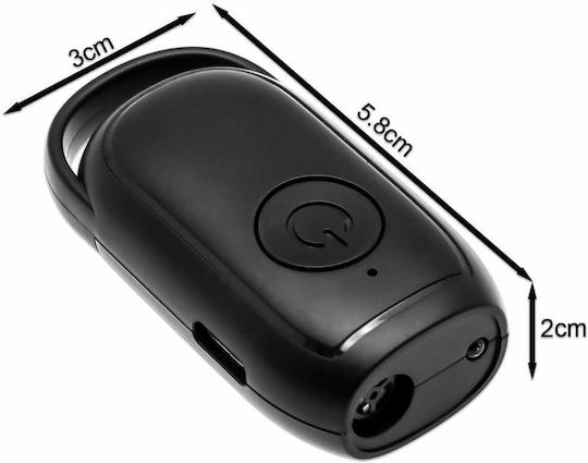 Portable Ultrasonic Dog Training Repeller Rechargeable USB Mini Ultrasonic Dog Repeller Black Qg-03