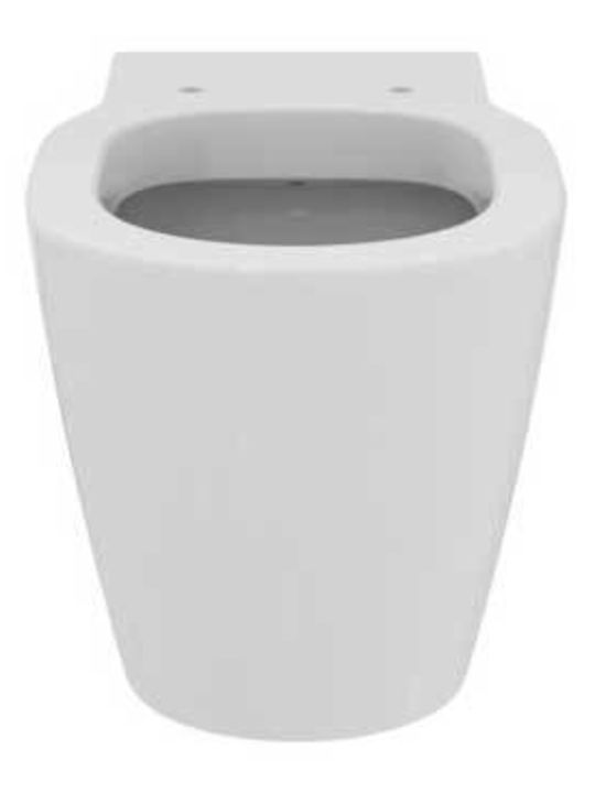 Ideal Standard Concept Floor-Standing Toilet with Soft Close Cover White