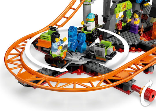 LEGO Lego-Stadt Lava Land Achterbahn Park Für 8+ Jahre 1165Stücke