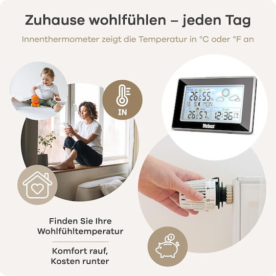Mebus Hygrometer for Use in Interior Space