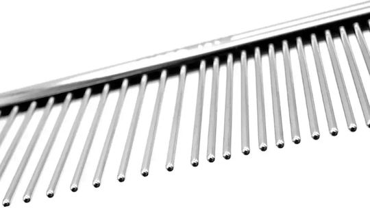 Artero Comb Large / Medium for Long-Haired Dogs for Coat Care Silver
