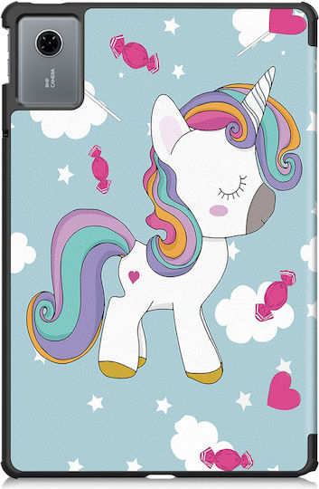 Techsuit FoldPro Flip Cover Rotating Unicorn (Lenovo Idea Tab 11.0 / Tab K11.0 Gen 2 Tb-336)