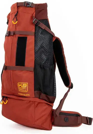 K9 Sport Sack Σακίδιο Πλάτης για Μεταφορά Σκύλου Γκρι