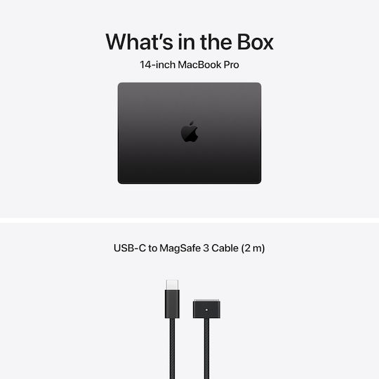 Apple MacBook Pro 14.2 IPS Retina Display 120Hz (M5 Pro-15-Core/48GB/1TB SSD/16-Core GPU) with 96W Charger Space Black GR Keyboard