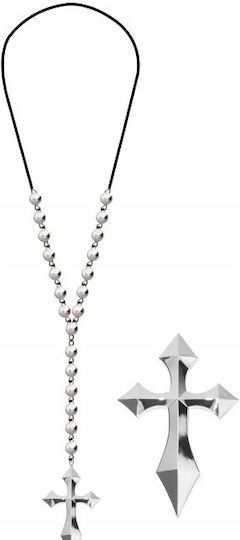Carnival Necklace Silver for Halloween