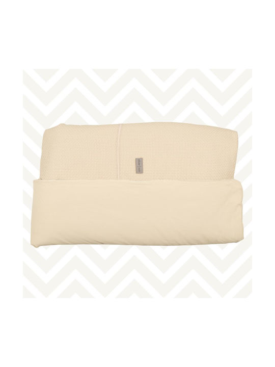 Baby Oliver Baby Bettlaken Set Für Wiege Baumwolle Beiges 75x110cm