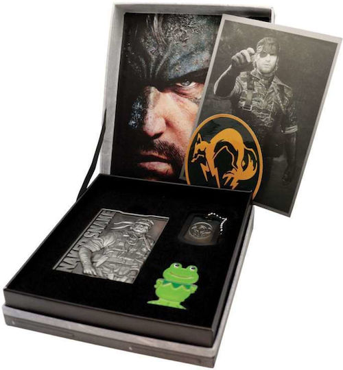 Metal Gear Solid Premium Set Badges Delta Collectors Limited Edition