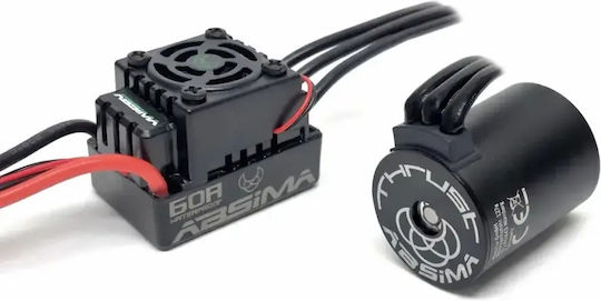 Комбо Безчетков Мотор Absima Eco 60a 3650 3300kv Водоустойчив ESC 2120004