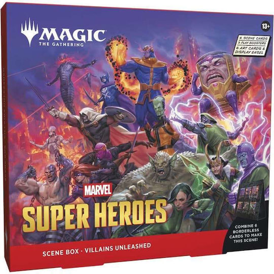 Wizards of the Coast Marvel Super Heroes Magic: The Gathering Booster Box Scene Box - Heroes United (EN)
