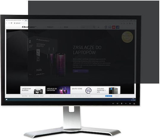 Qoltec 24" 16:9 GDPR Privatsphäre Bildschirm-Filter