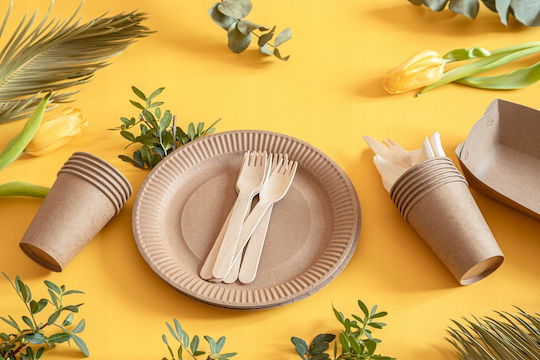 Eco Plates 18cm 8pcs
