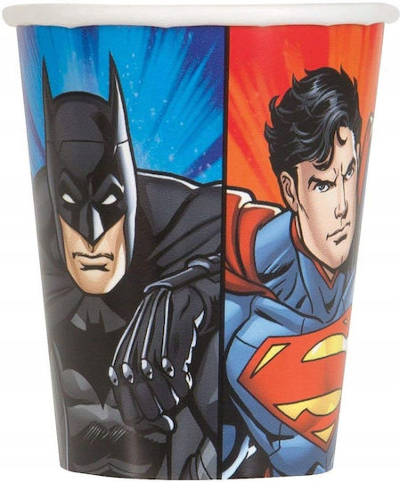 Justice League Gläser 266ml 8 Stück