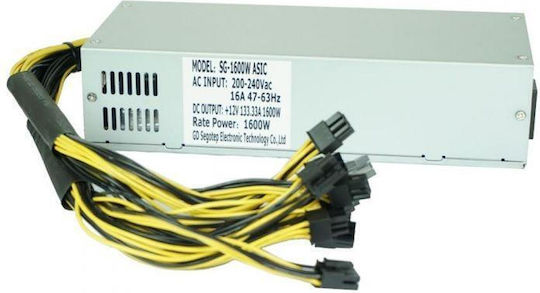 Segotep Sg-1600asic Server Power Supply 1600 W 1x60 Mm Single Rail White