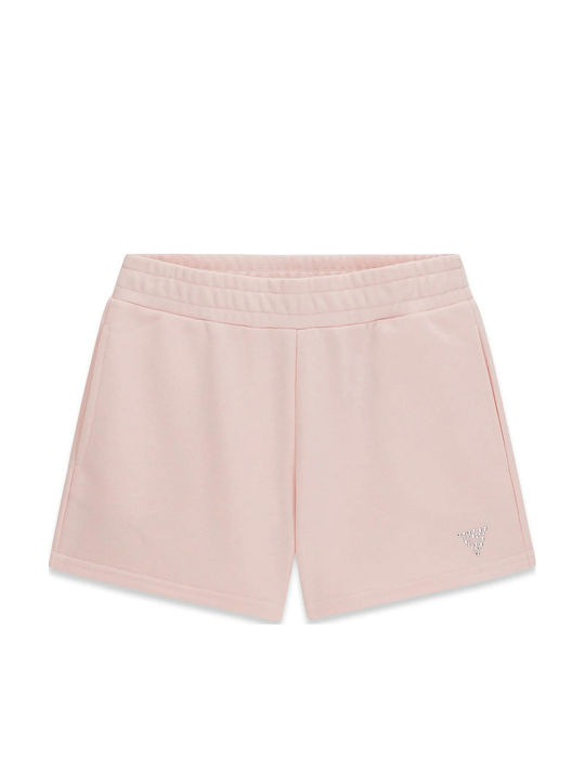 Guess Pantaloni Scurți Și Bermude Pentru Copii Sport Active Roz Deschis