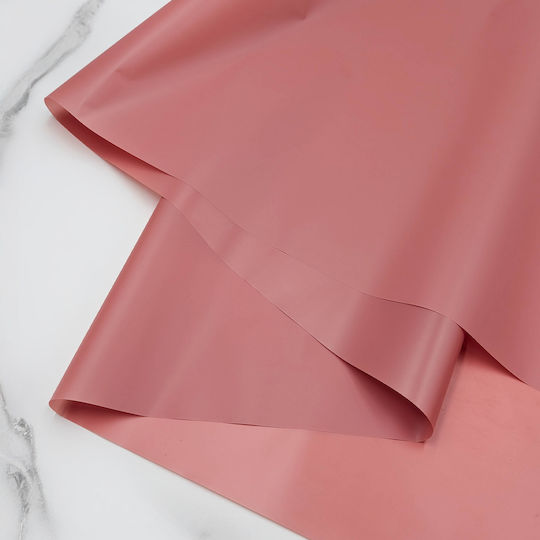 Blumenmatte Folie "matte 90er" Victorian Rosa Rolle 58cm X 20m