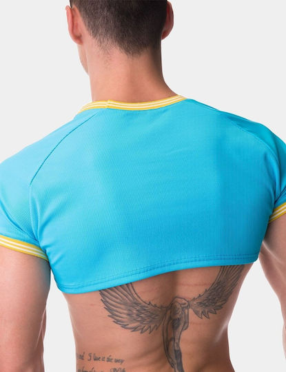 Barcode Berlin Sexy Ανδρικό Top Μπλε