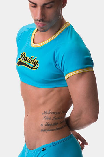 Barcode Berlin Sexy Ανδρικό Top Μπλε