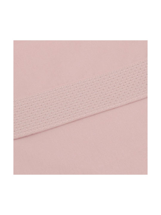 Baby Oliver Set Baby Sheets Cradle Cotton Des. 452 Pink 75x110cm