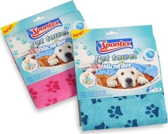 Spontex Πετσέτα για Καθαρισμό Σώματος Σκύλου & Γάτας 180τμχ 120gr 40x80cm