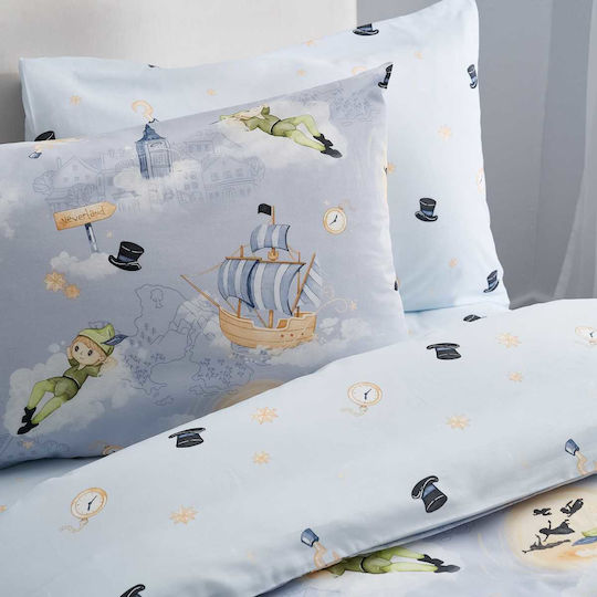 Vesta Home Kinderbettlaken Set Mit Gummizug Baumwolle Peter 100x200cm