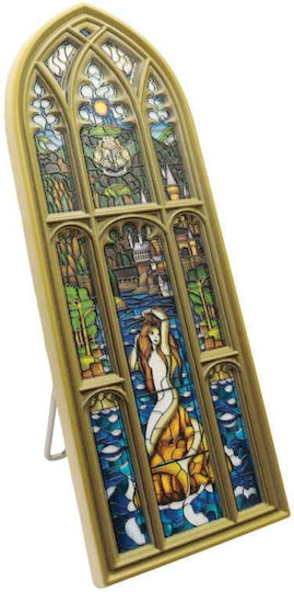 FaNaTtik Harry Potter Resin Plaque Mermaid Stained Glass Window Figure