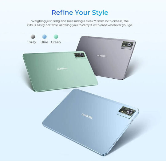 Oukitel OT5 12Инчове Таблет (12GB/256GB) Син