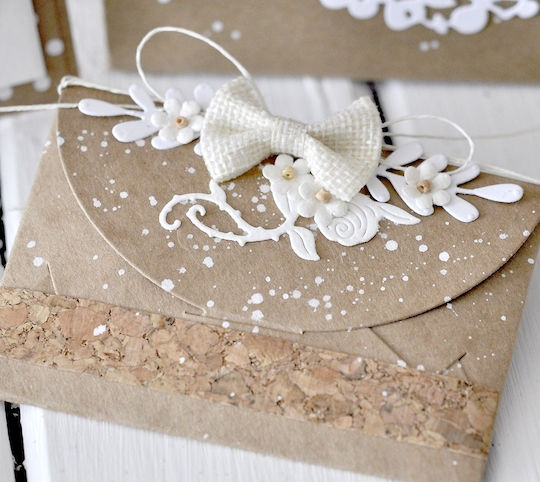 White Decorative Paper Flowers 1cm 60pcs