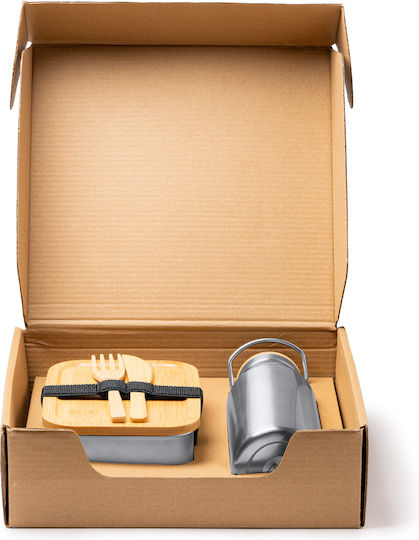 Mittagsboxen Inox Beiges 800ml Mittagsboxen Inox Beiges 800ml