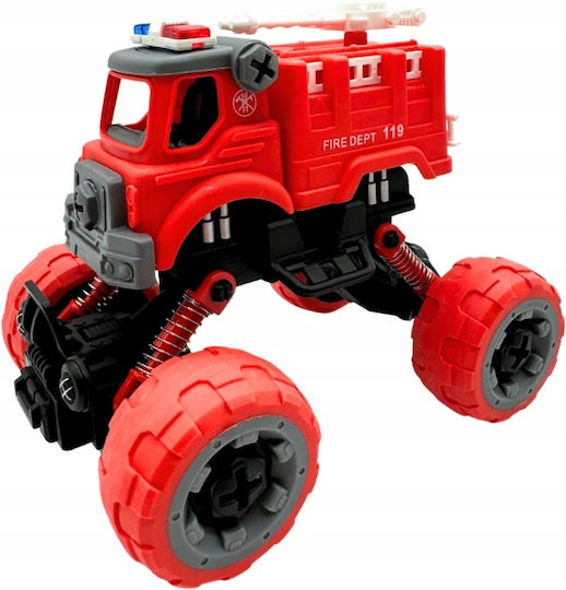 Megadidi Camion de Pompieri Pull Back