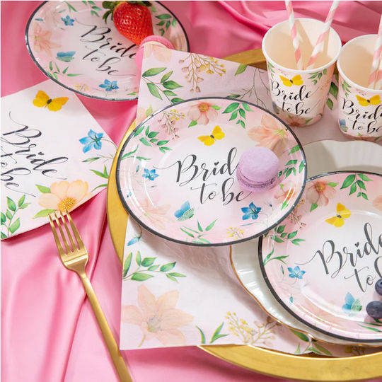 Bachelorette Party Napkins Bride To Be 33cm 10pcs