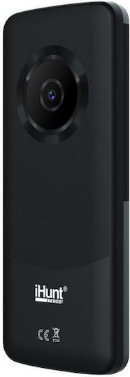 iHunt i4 Pro 2G Dual SIM Мобилен Телефон с Бутони Черен