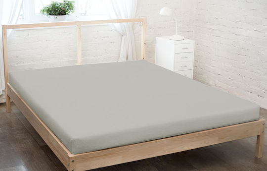 KZ Ημίδιπλο 120x200εκ. με Λάστιχο Gray