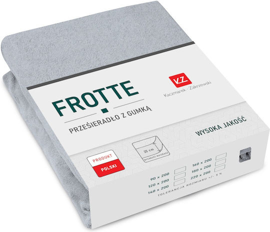 KZ Bettlaken mit Gummibettlaken Gray