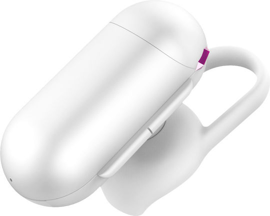QCY Q12 Earbud Bluetooth Handsfree Ακουστικό Λευκό