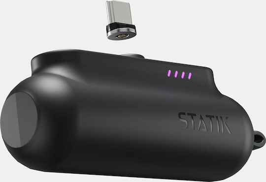 Statik Snap-N-Charge Power Bank 3200mAh 10W Black
