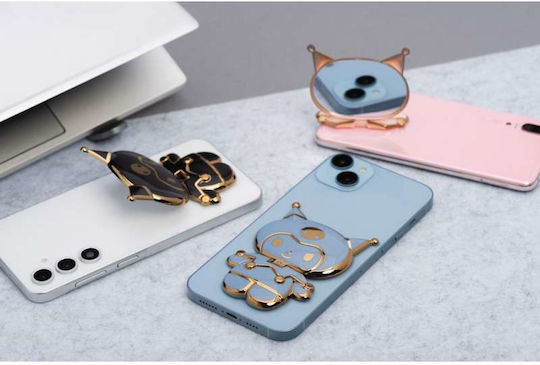 Phone Stand Doll Stick-on Blue Oem
