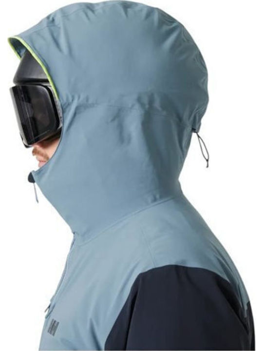 Helly Hansen Insulated 65974-597 Ανδρικό Μπουφάν για Σκι & Snowboard Navy Μπλε