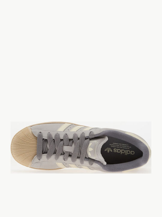 Superstar Ii Männliche Sneakers Grau Zwei
