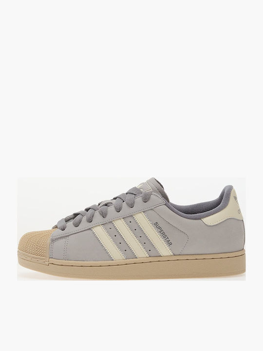 Superstar Ii Männliche Sneakers Grau Zwei