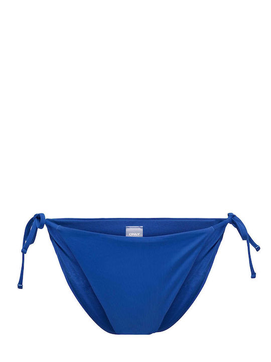 Marseille Bikini Slip with Laces Cobalt Blue